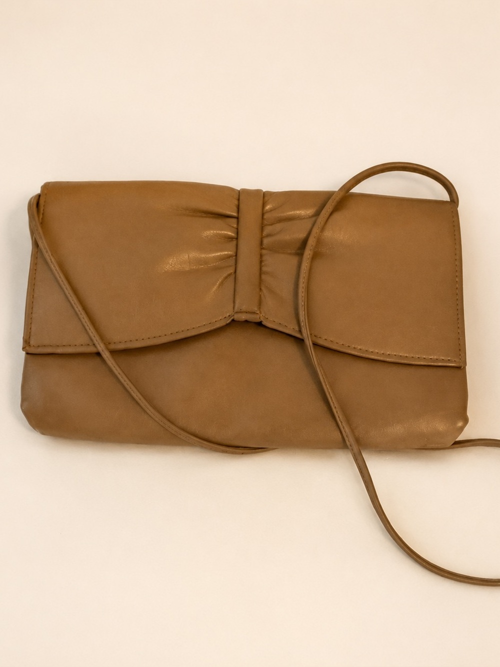 Vintage like new Women’s Taupe Crossbody Clutch Bag